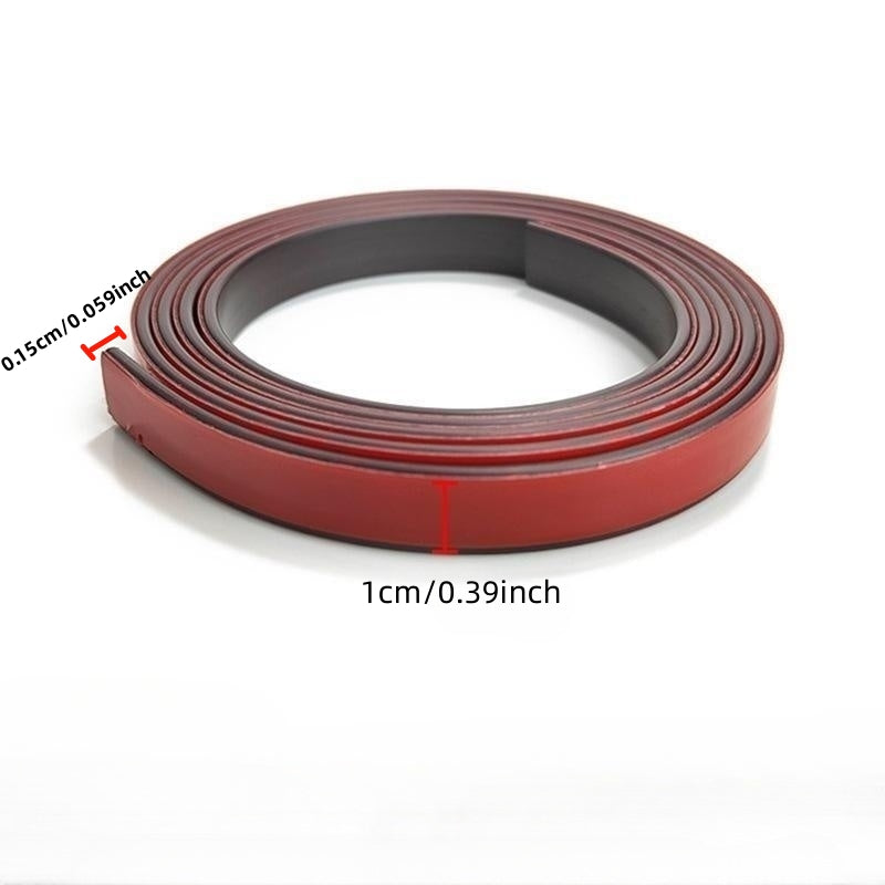 1pc Magnet Tape Magnetic Stripe Adhesive Backing Soft Magnetic