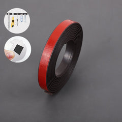 1pc Magnet Tape Magnetic Stripe Adhesive Backing Soft Magnetic