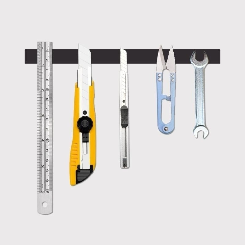 1pc Magnet Tape Magnetic Stripe Adhesive Backing Soft Magnetic