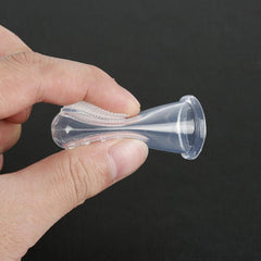 1pc Pet Toothbrush Soft Finger Cover Tooth Brushing Care Tool