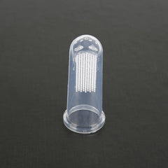 1pc Pet Toothbrush Soft Finger Cover Tooth Brushing Care Tool