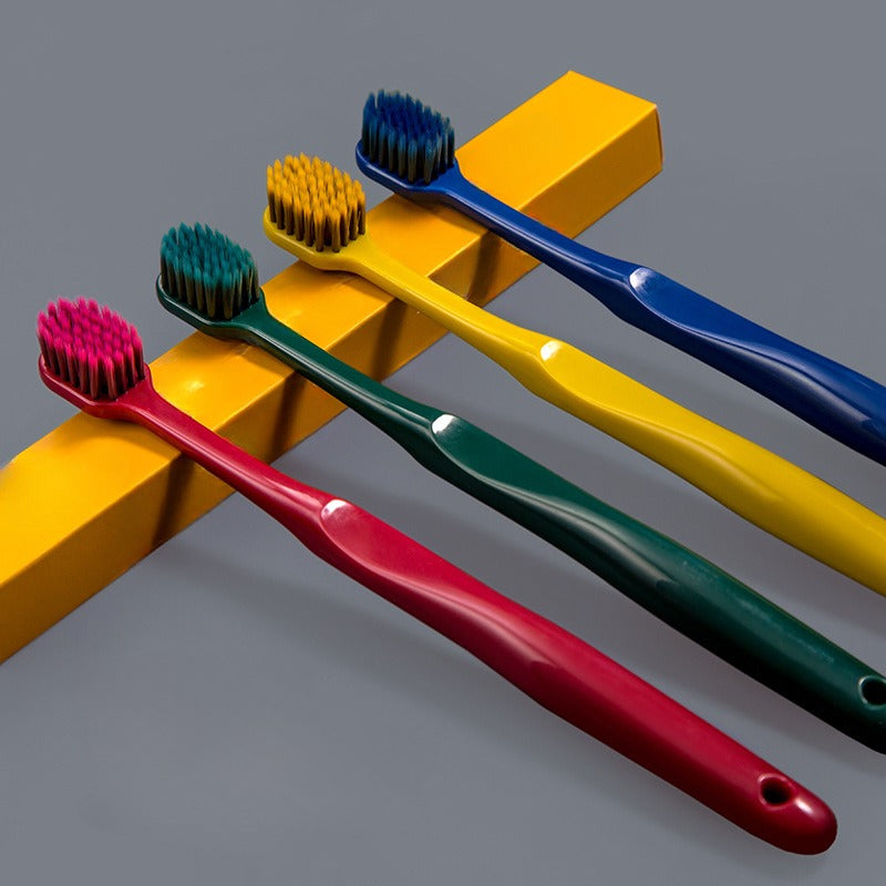 Soft Bamboo Charcoal Toothbrush Set for Couples