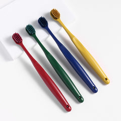 Soft Bamboo Charcoal Toothbrush Set for Couples