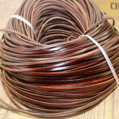 Coffee Cow Leather Strap 2meters 2 2yards