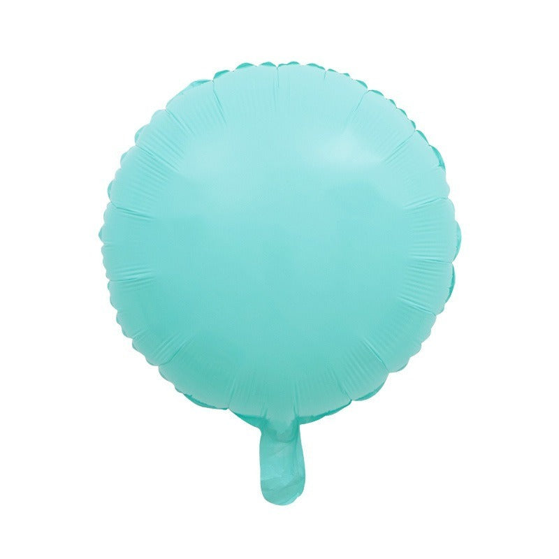 45 72 Cm Monochrome Ball Series Macaron Round Aluminum Film Balloon