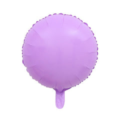 45 72 Cm Monochrome Ball Series Macaron Round Aluminum Film Balloon
