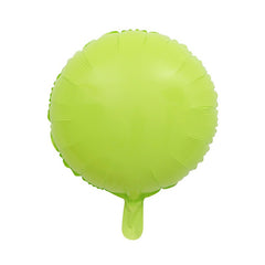 45 72 Cm Monochrome Ball Series Macaron Round Aluminum Film Balloon