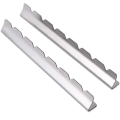 2pcs Stainless Steel Shish Kabob Rack For Grill BBQ Skewers Holder