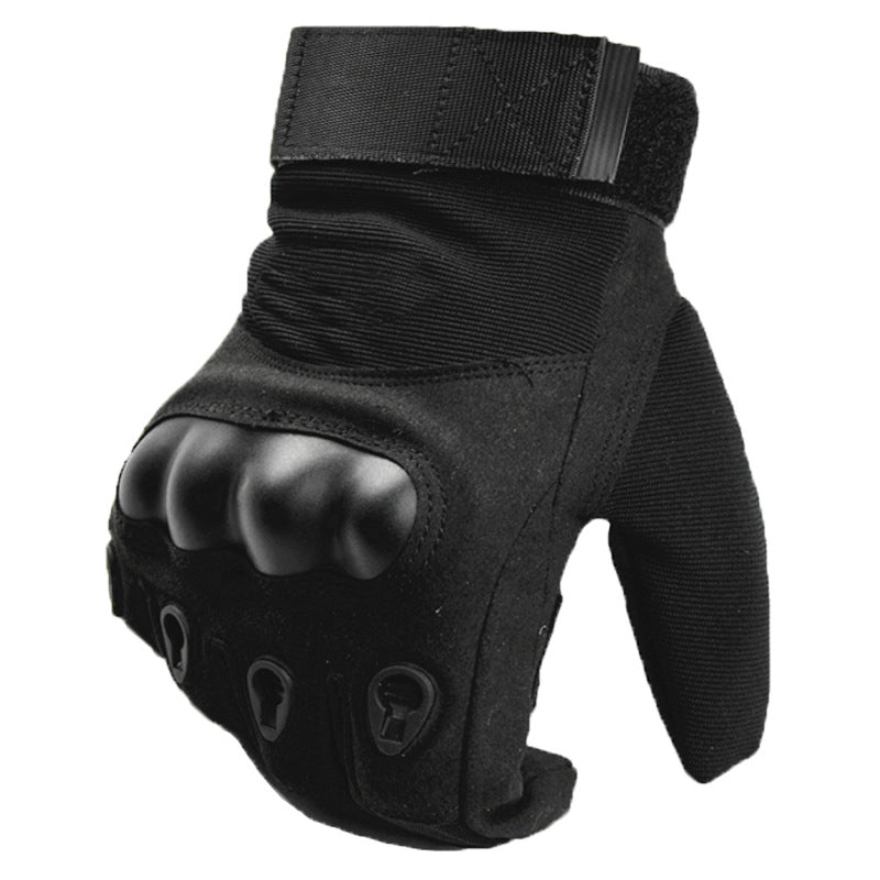 Men's Full Finger Tactical Gloves for Motorcyclist Paintball Combat Driving