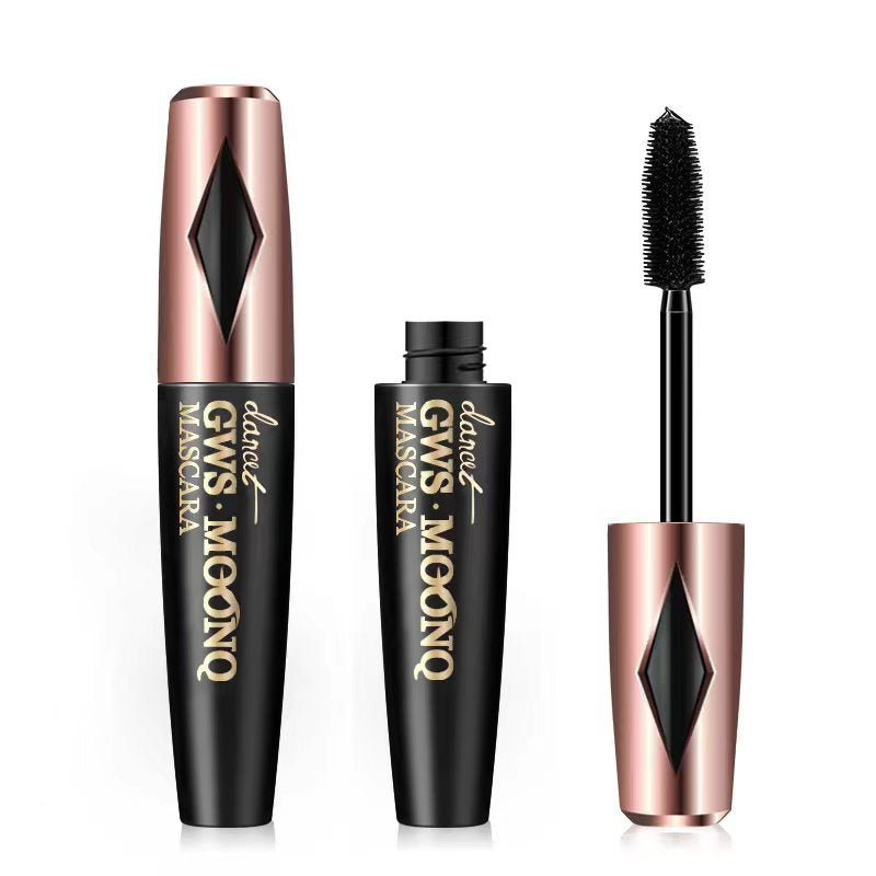 Long Waterproof 3D Fiber Mascara Extension Smudge Proof Thick Mascara