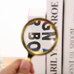 High Definition Handheld Magnifier for Reading, Jewelry Identification