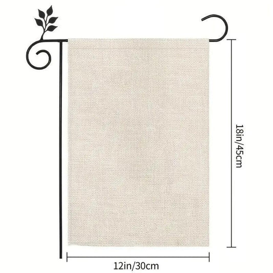 Love You Valentines Garden Flag 30x45cm Double Sided Love Hearts Flowers