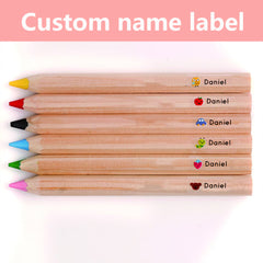 Custom Name Stickers Waterproof School Stationery Labels