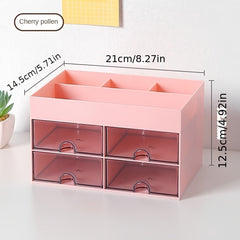 Student Desktop Storage Box Drawer Organizer Pen Holder Shelf
