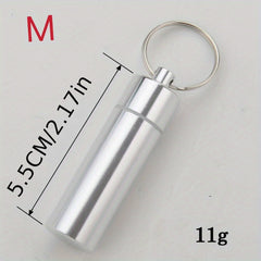 Waterproof Pill Case Portable Pill Organizer For Outdoor Travel Camping