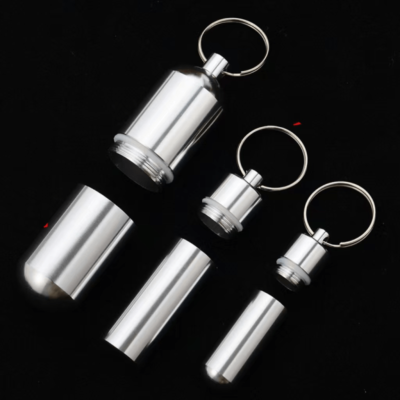 Waterproof Pill Case Portable Pill Organizer For Outdoor Travel Camping