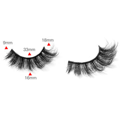 5 Pairs 3D Faux Mink Lashes Fluffy Soft Wispy Natural Long False Eyelashes