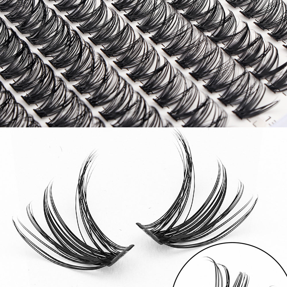 280pcs D Curl Eyelash Extension Kit 30D 40D 9 15mm Mix Lash Clusters