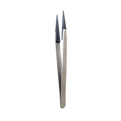 High Precision ESD Tweezers Stainless Steel Body