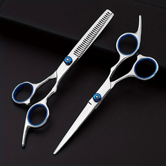 6pcs Hairdressing Scissors Set Cutting Thinning Haircut Styling Combs