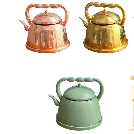 Mini Teapot Doll House Decor Vintage Teapot Ornament