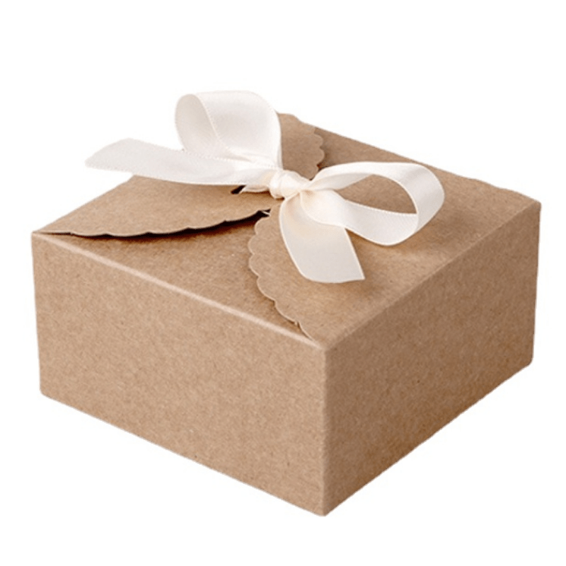10pcs Pink Gift Boxes With Ribbons - Ideal for Weddings, Baby Showers, Birthdays