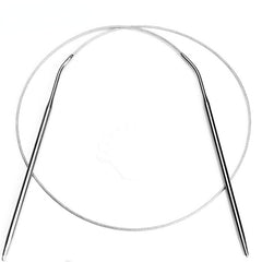 11pcs Stainless Circular Knitting Needles Crochet Weaving Pins Needlework Tools