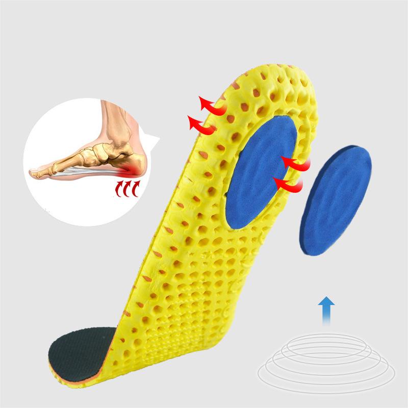 Breathable Sneaker Insoles Men's Women's Footbed Sole Pad for Running