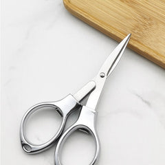 Portable 8 Line Small Scissors for Travel and Home Use