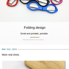 Portable 8 Line Small Scissors for Travel and Home Use