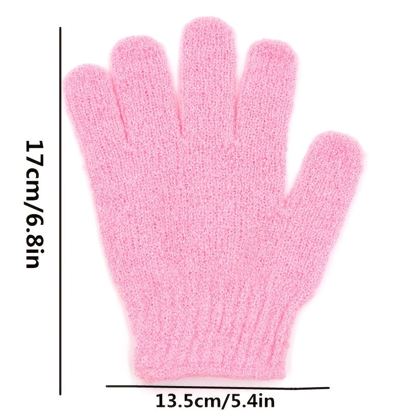 6pcs Exfoliating Bath Gloves Dead Skin Remover for Shower Use