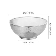 Stainless Steel Sink Filter Basket Large Capacity Strainer
