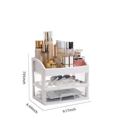 Makeup Organizer with Drawers Large Capacity Storage Box