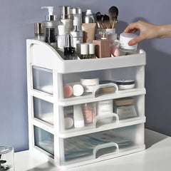 Makeup Organizer with Drawers Large Capacity Storage Box