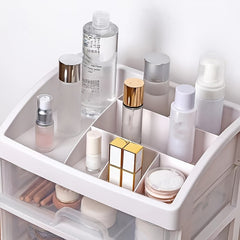Makeup Organizer with Drawers Large Capacity Storage Box