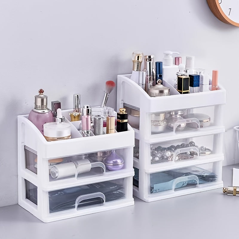Makeup Organizer with Drawers Large Capacity Storage Box