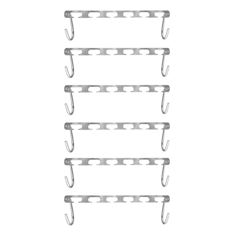 Magic Clothes Hanging Hook Metal Closet Hangers Clothing Organizer