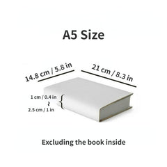Adjustable Fabric Book Cover A5 for Gift Packing