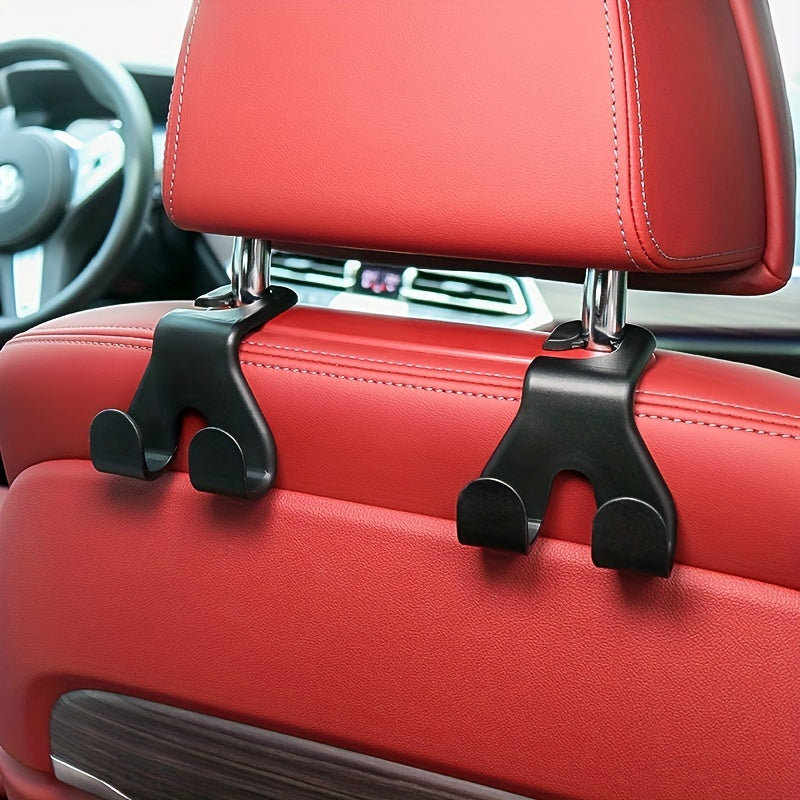 2pcs Car Hooks Keep Belongings Securely Stored Out Of Sight