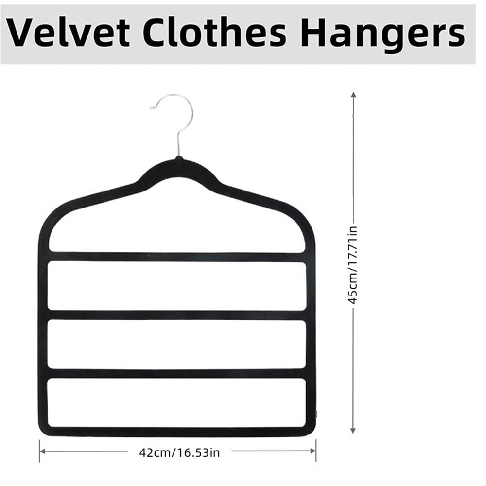 1pc Pants Hangers Closet Storage Organizer