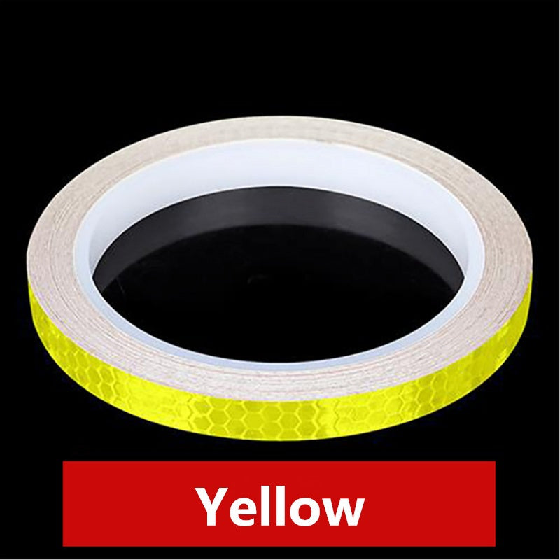 Reflective Night Riding Glow Bike Stickers Safety Tape Motorcycle Car Stickers
