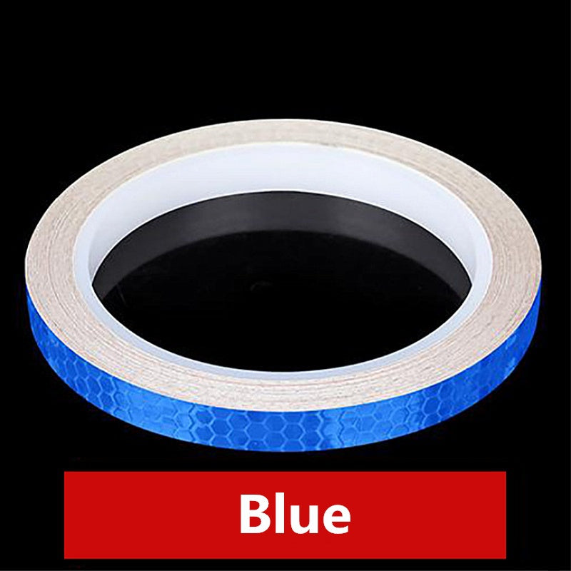 Reflective Night Riding Glow Bike Stickers Safety Tape Motorcycle Car Stickers