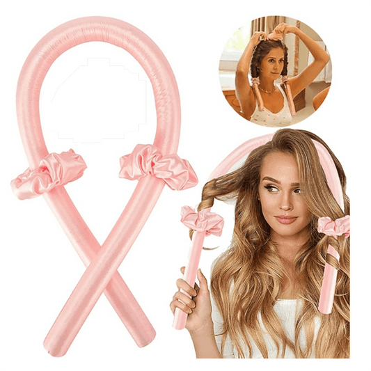 Heatless Curling Rod Headband Long Hair Rollers Women Overnight Curl Wrap