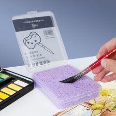 Watercolor Painting Sponge Boxed Moisturizing Water Chalk Sponge Tool