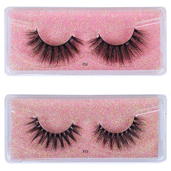 20 Pairs 3D Mink Lashes Natural False Eyelashes Pack Makeup Soft Thick Fluffy