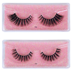 20 Pairs 3D Mink Lashes Natural False Eyelashes Pack Makeup Soft Thick Fluffy