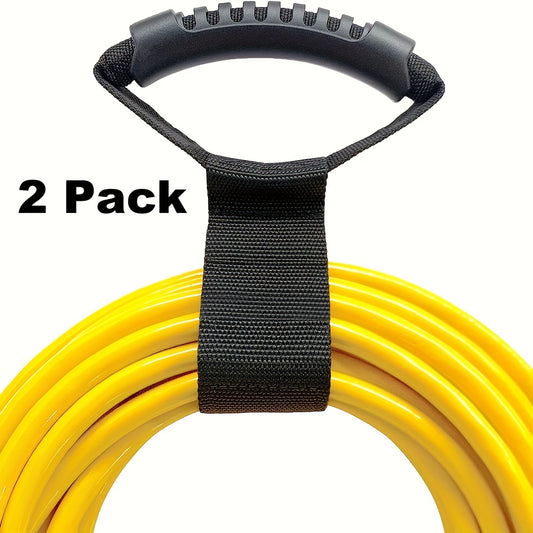 2pcs Extension Cord Holder Organizer Heavy Duty Storage Straps