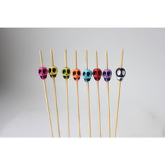 Wooden Cocktail Picks Cheese Dessert Labels Halloween Christmas Series
