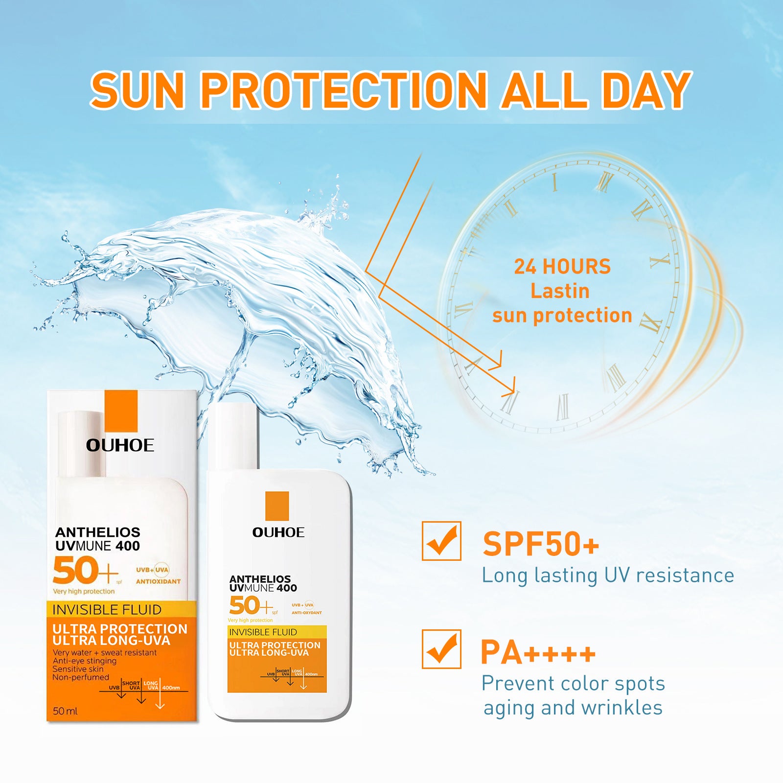 UV Protective Cream Moisturizes and Repairs Skin