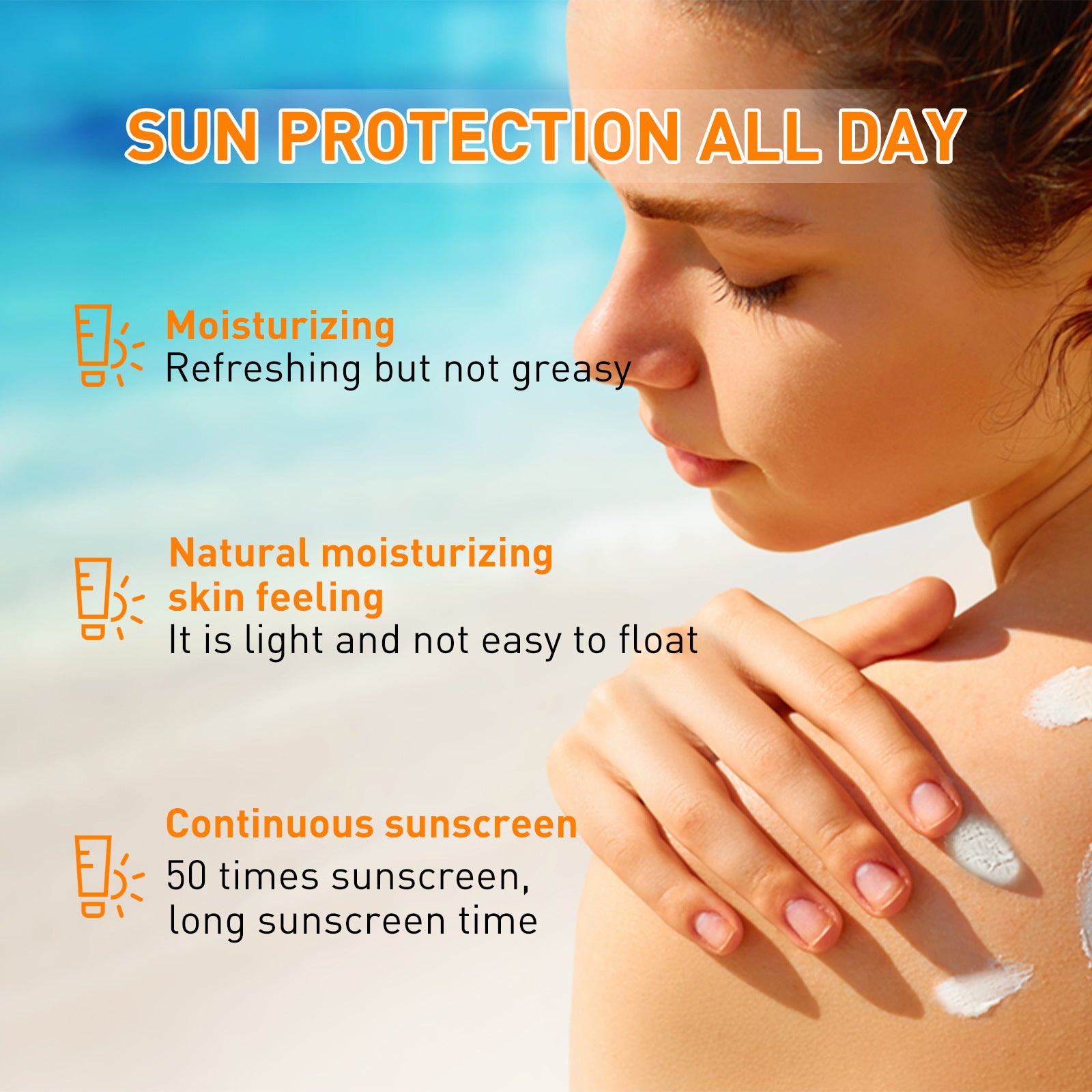 UV Protective Cream Moisturizes and Repairs Skin